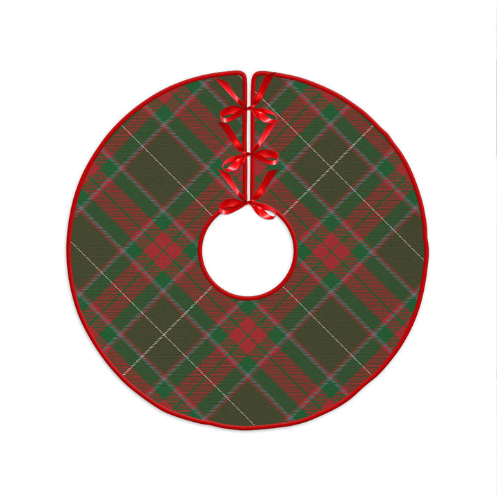 Ramsay Green Ancient Clan Badge Tartan Christmas Tree Skirt