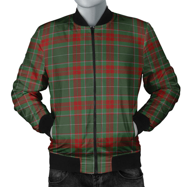 Ramsay Green Modern Clan Badge Tartan Bomber Jacket