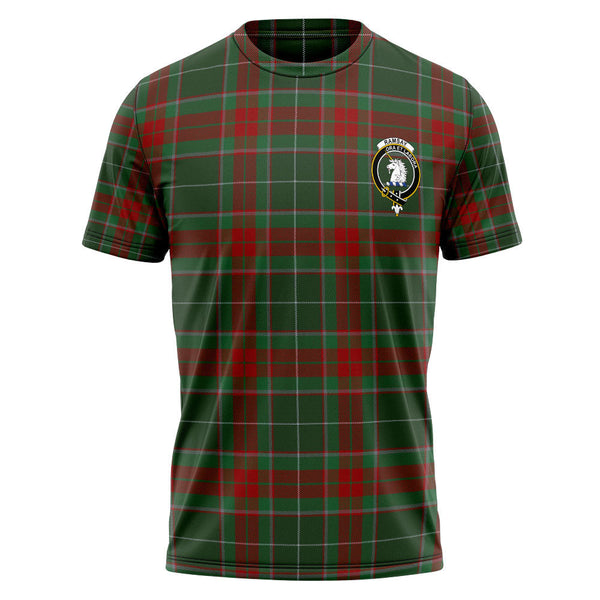 Ramsay Green Modern Clan Badge Tartan T-Shirt