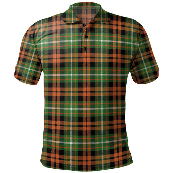 Ramsay Orange Ancient Clan Badge Tartan Polo Shirt