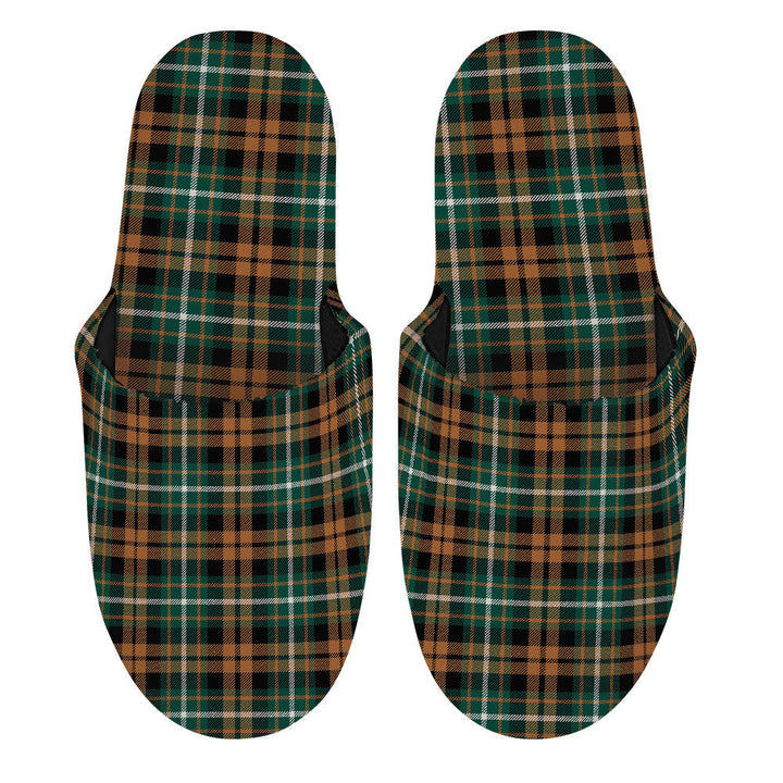 Ramsay Orange Modern Clan Badge Tartan Mop Slippers