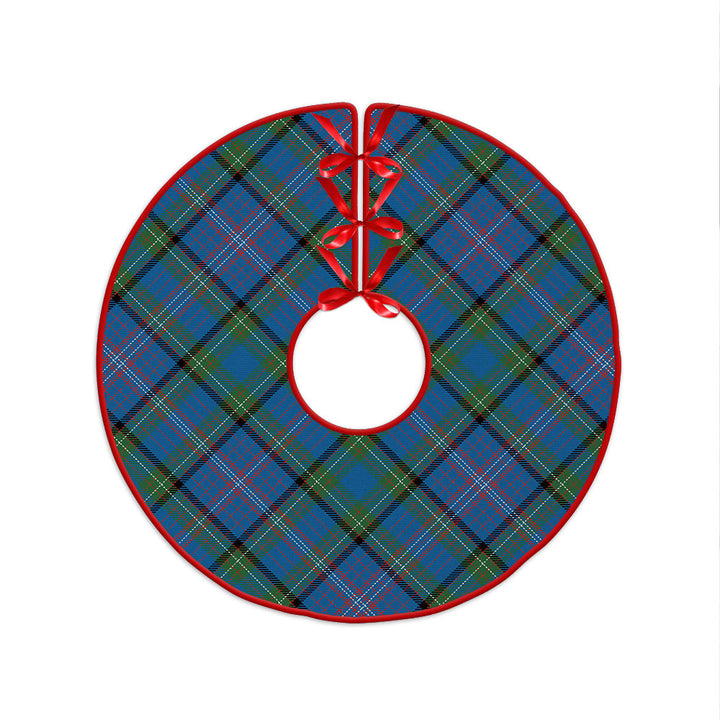 Rankin Ancient Clan Badge Tartan Christmas Tree Skirt