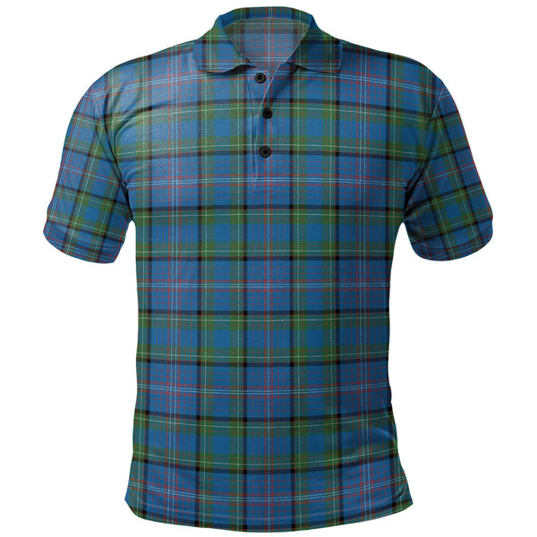 Rankin Ancient Clan Badge Tartan Polo Shirt