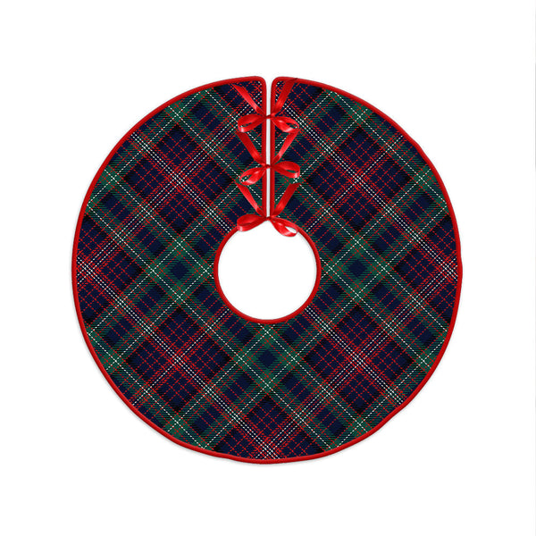 Rankin Modern Clan Badge Tartan Christmas Tree Skirt