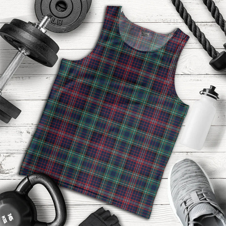 Rankin Modern Clan Badge Tartan Men Tank Top