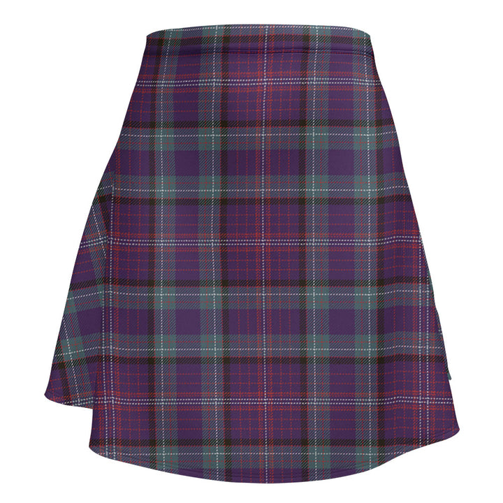 Rankin Weathered Clan Badge Tartan Flared Skirt