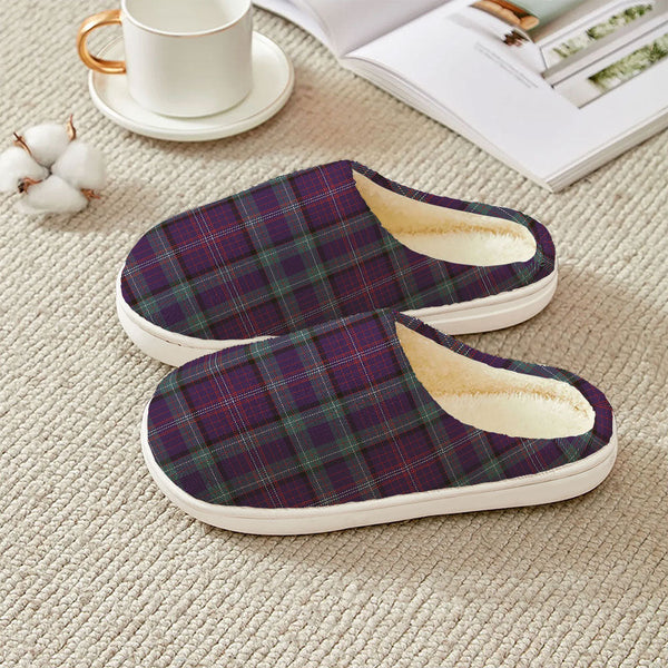 Rankin Weathered Clan Badge Tartan Plush Slipper