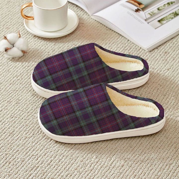 Rankin Weathered Clan Badge Tartan Plush Slipper