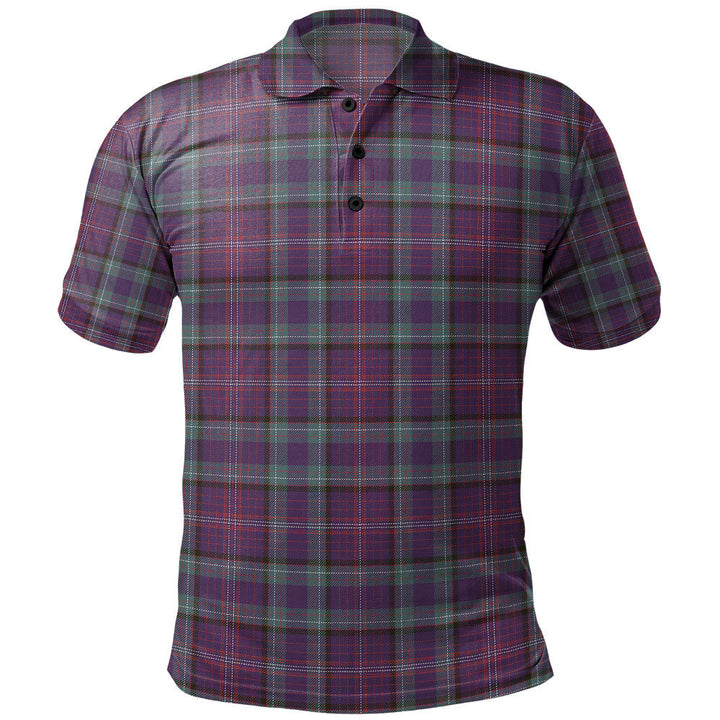Rankin Weathered Clan Badge Tartan Polo Shirt