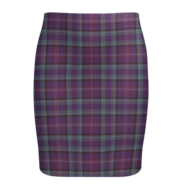 Rankin Weathered Tartan Fitted Skirt