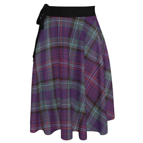 Rankin Weathered Tartan Wrap Skirt