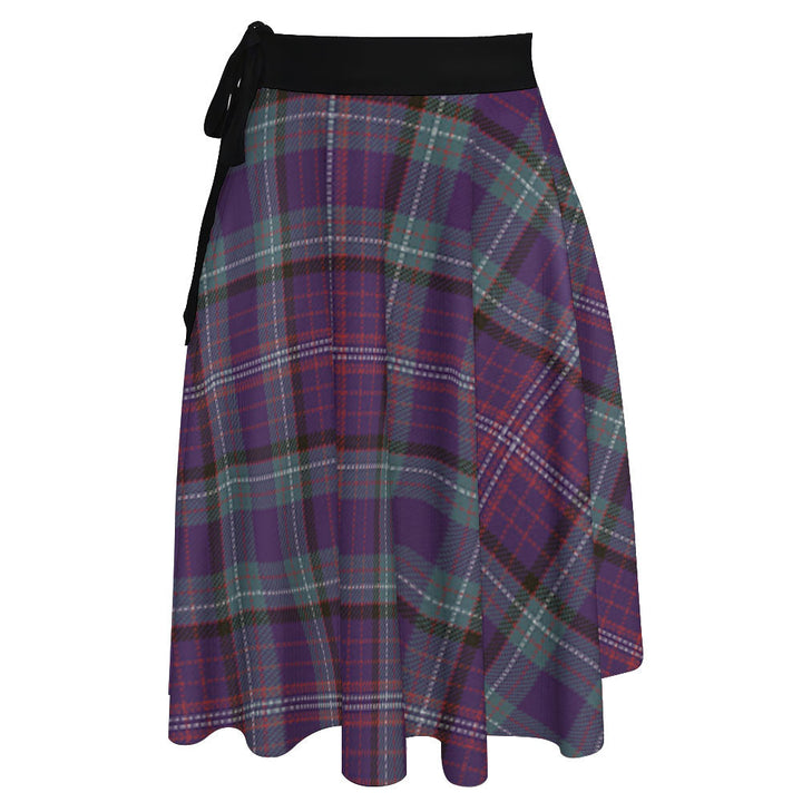 Rankin Weathered Tartan Wrap Skirt