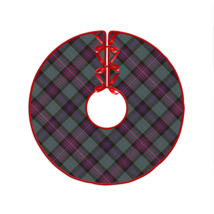 Rankin (Dalgliesh) Weathered Clan Badge Tartan Christmas Tree Skirt