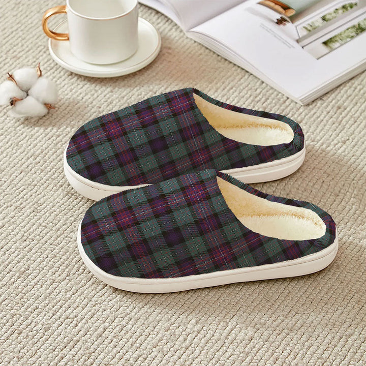Rankin (Dalgliesh) Weathered Clan Badge Tartan Plush Slipper