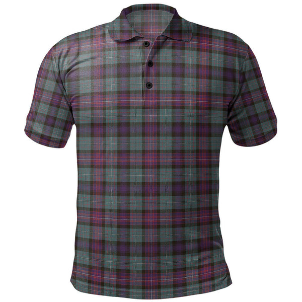 Rankin (Dalgliesh) Weathered Clan Badge Tartan Polo Shirt