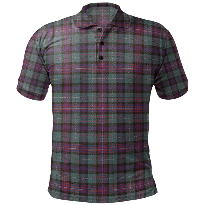 Rankin (Dalgliesh) Weathered Clan Badge Tartan Polo Shirt