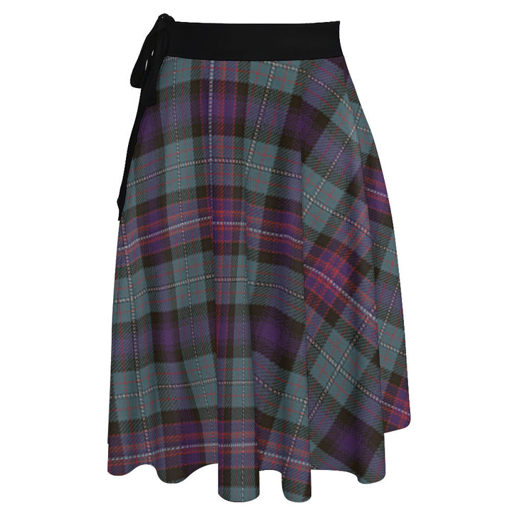 Rankin (Dalgliesh) Weathered Tartan Wrap Skirt