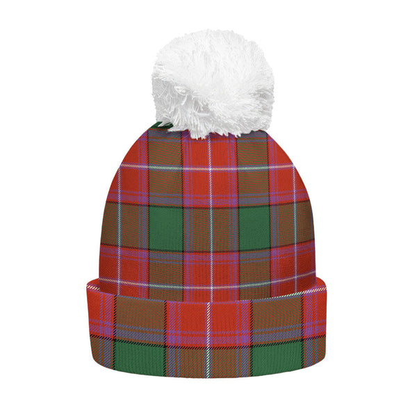 Rattray Ancient Clan Badge Tartan Bobble Beanie Hat