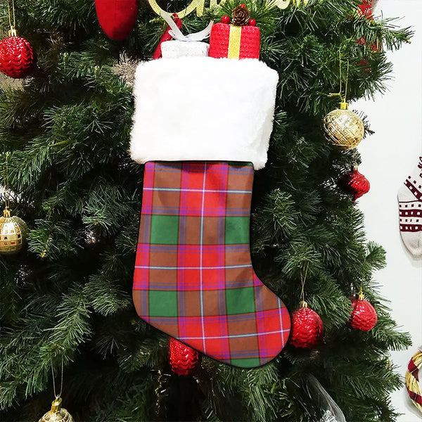 Rattray Modern Clan Badge Tartan Christmas Stocking
