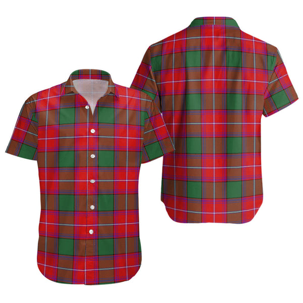 Rattray Modern Clan Badge Tartan Short Sleeve Shirt