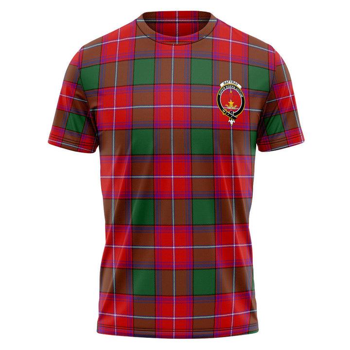 Rattray Modern Clan Badge Tartan T-Shirt