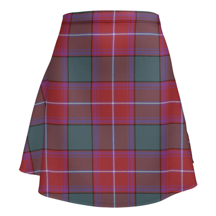 Rattray Weathered Clan Badge Tartan Flared Skirt