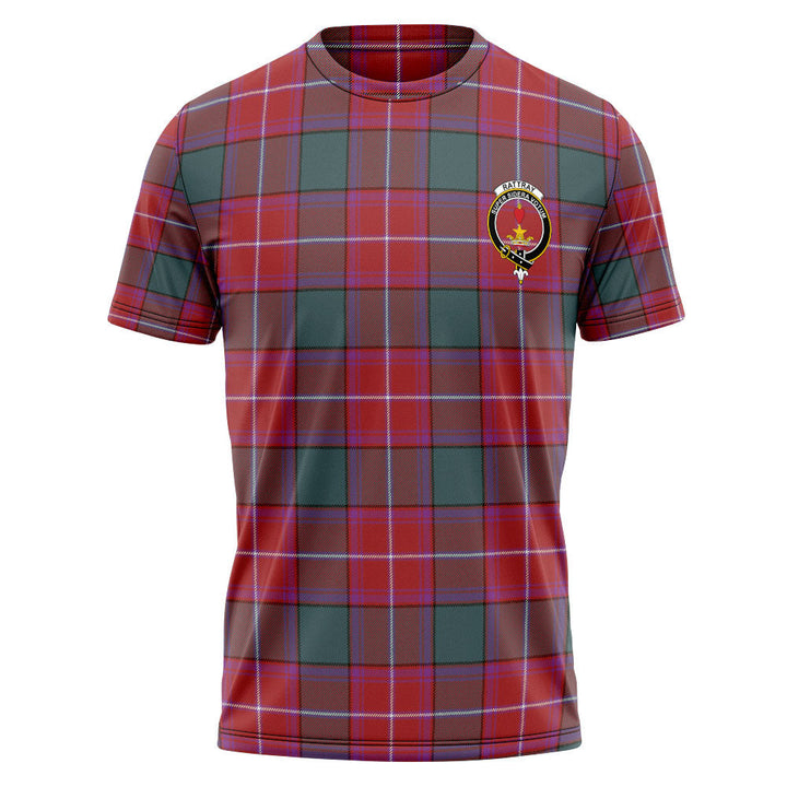 Rattray Weathered Clan Badge Tartan T-Shirt