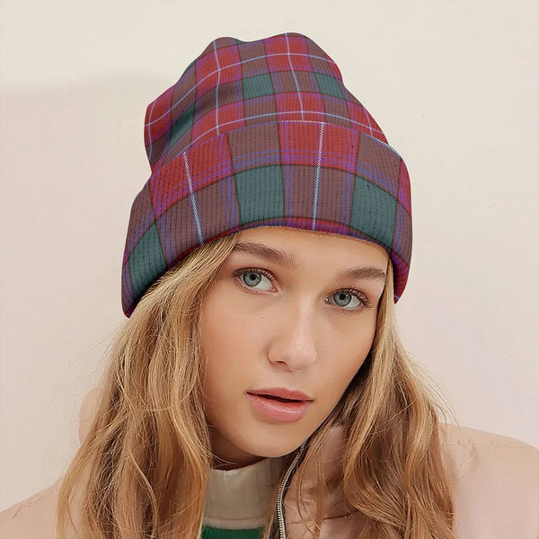 Rattray Weathered Tartan Knitted Beanie