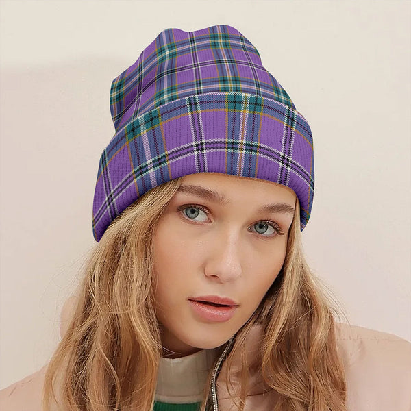 Regan Ancient Tartan Knitted Beanie