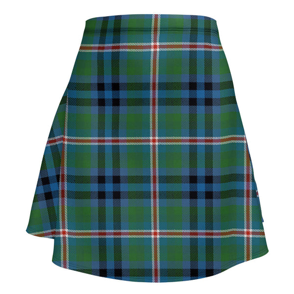 Reid (Mill City) Ancient Clan Badge Tartan Flared Skirt