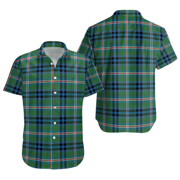 Reid (Mill City) Ancient Clan Badge Tartan Short Sleeve Shirt