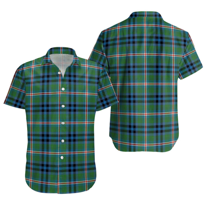 Reid (Mill City) Ancient Clan Badge Tartan Short Sleeve Shirt