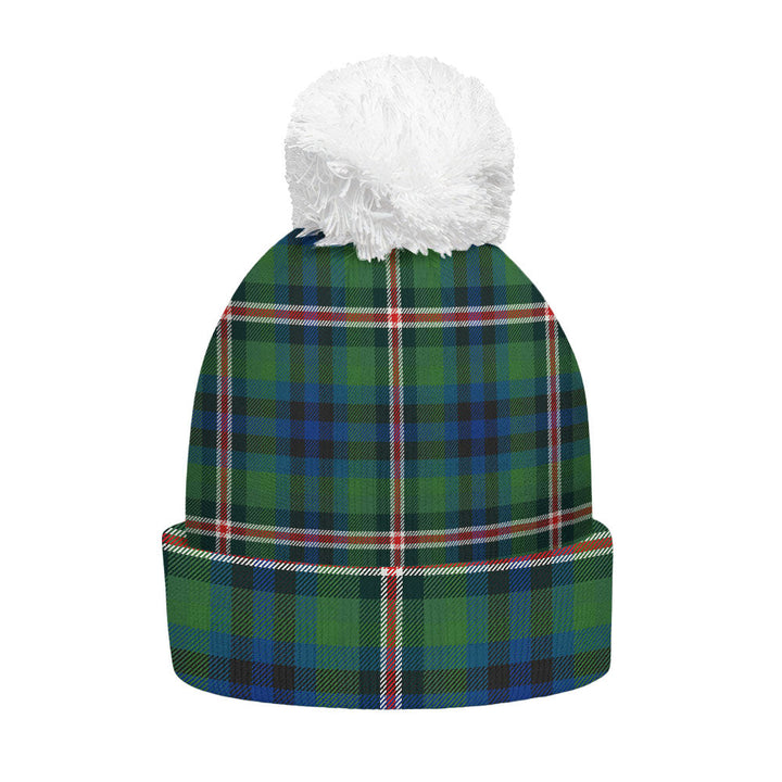 Reid (Mill City) Modern Clan Badge Tartan Bobble Beanie Hat