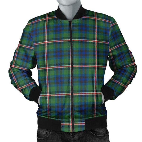 Reid (Mill City) Modern Clan Badge Tartan Bomber Jacket