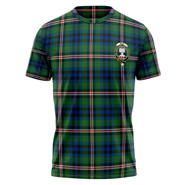 Reid (Mill City) Modern Clan Badge Tartan T-Shirt