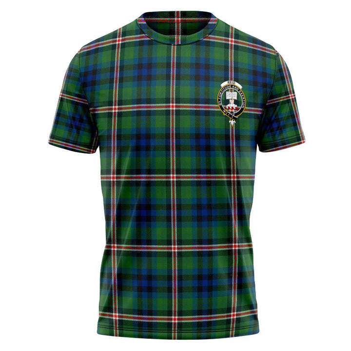 Reid (Mill City) Modern Clan Badge Tartan T-Shirt