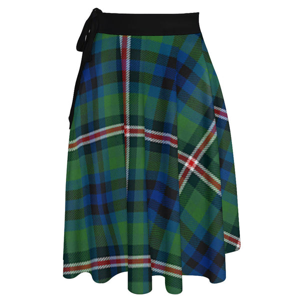 Reid (Mill City) Modern Tartan Wrap Skirt