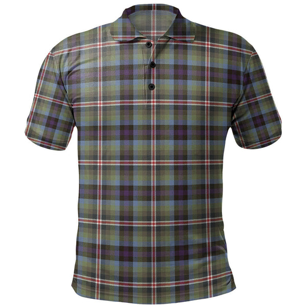 Reid (Mill City) Weathered Clan Badge Tartan Polo Shirt