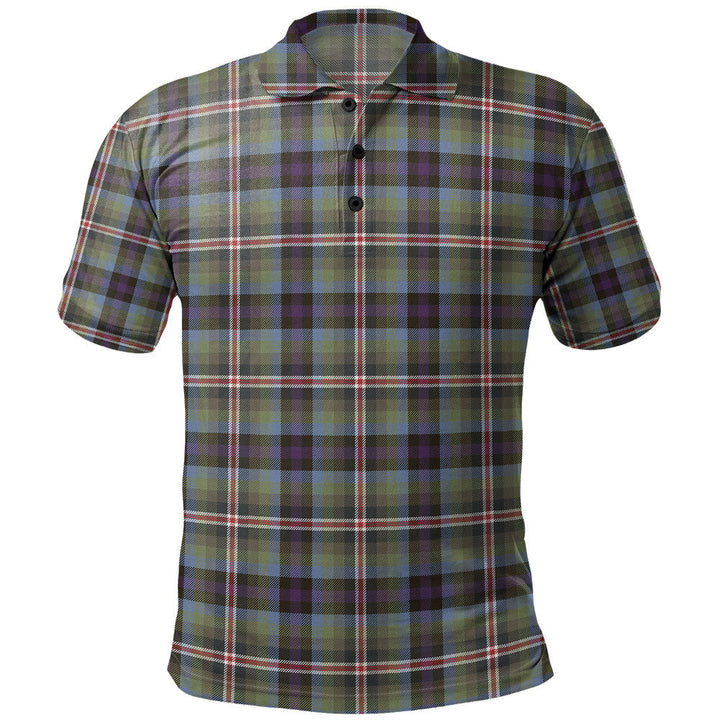 Reid (Mill City) Weathered Clan Badge Tartan Polo Shirt