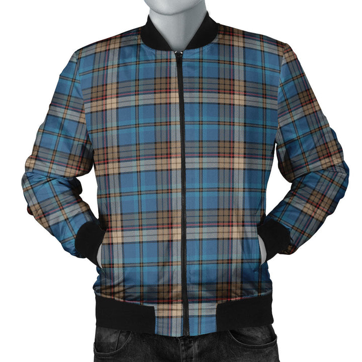 Renton Ancient Clan Badge Tartan Bomber Jacket