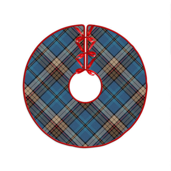 Renton Ancient Clan Badge Tartan Christmas Tree Skirt