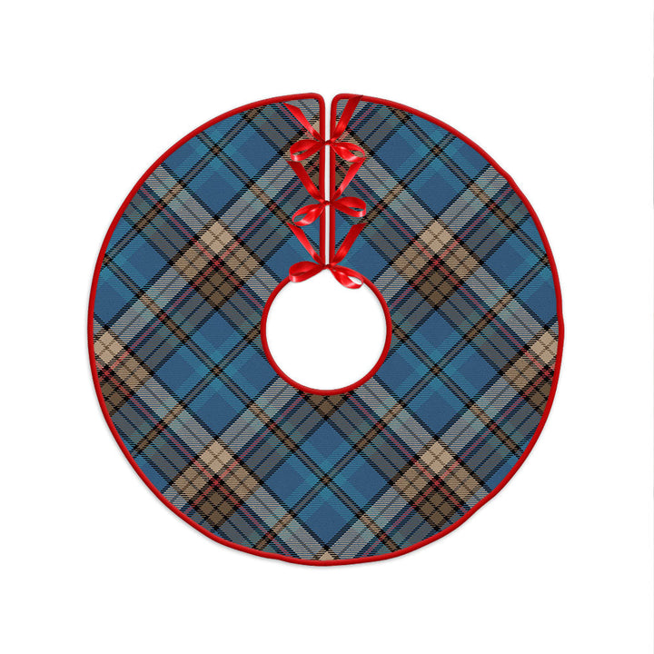 Renton Ancient Clan Badge Tartan Christmas Tree Skirt