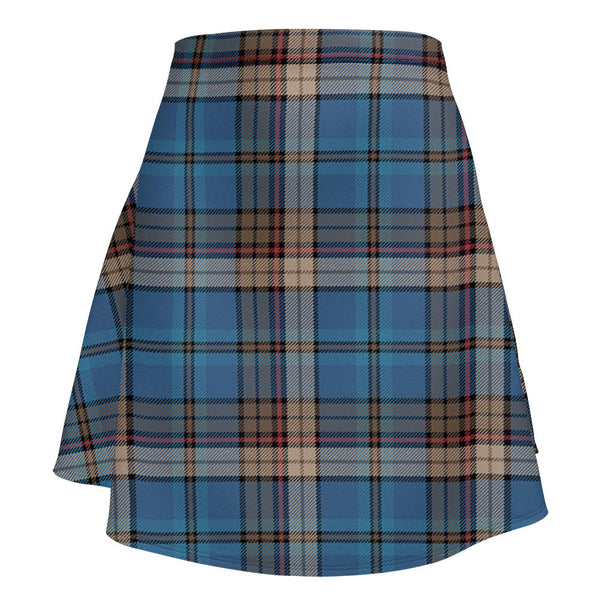 Renton Ancient Clan Badge Tartan Flared Skirt