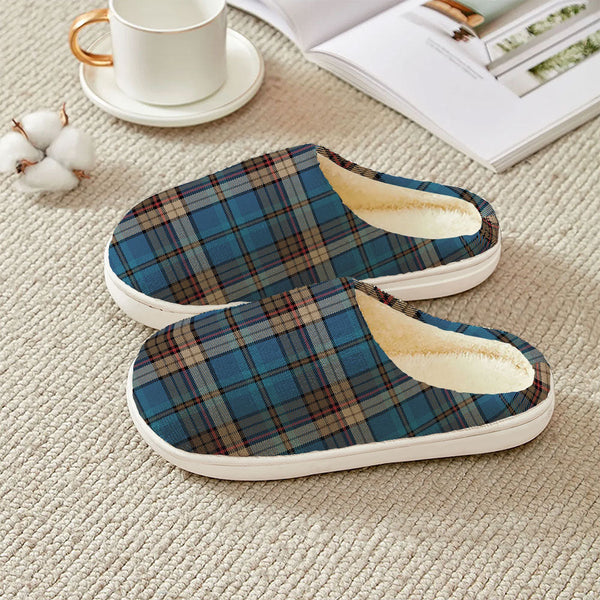 Renton Ancient Clan Badge Tartan Plush Slipper