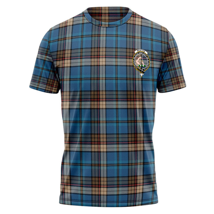 Renton Ancient Clan Badge Tartan T-Shirt