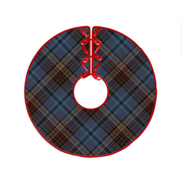 Renton Modern Clan Badge Tartan Christmas Tree Skirt