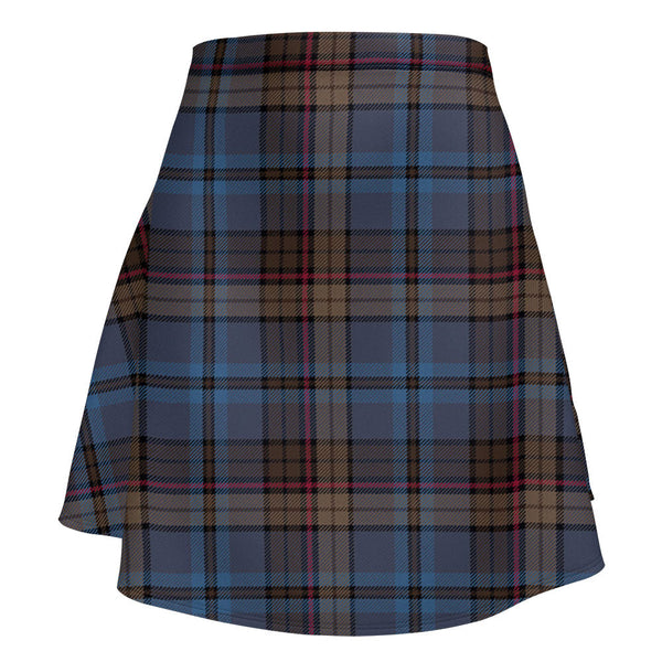 Renton Modern Clan Badge Tartan Flared Skirt