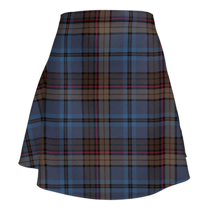 Renton Modern Clan Badge Tartan Flared Skirt