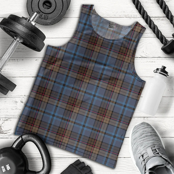Renton Modern Clan Badge Tartan Men Tank Top