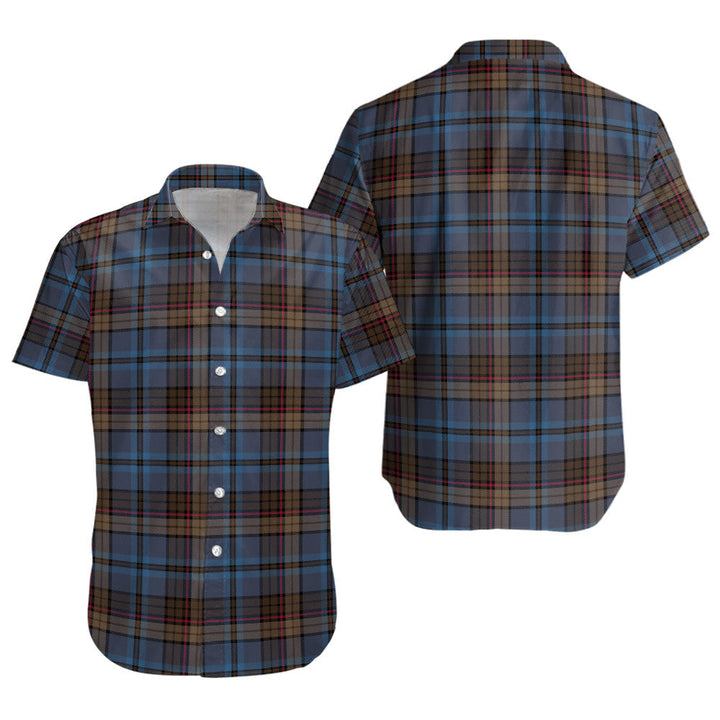 Renton Modern Clan Badge Tartan Short Sleeve Shirt